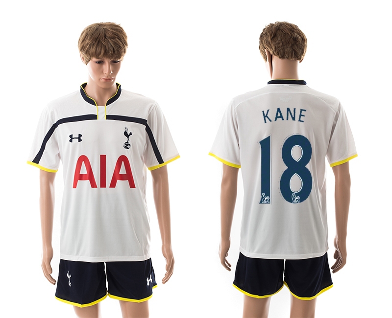 2014-15 Tottenham Hotspur 18 Kane Home Jerseys