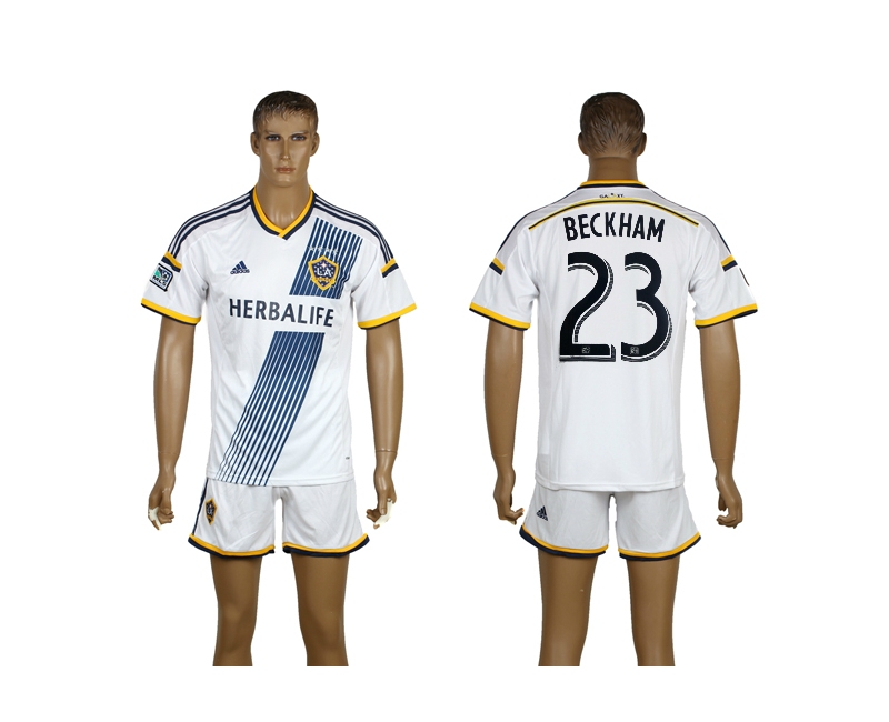 2015-16 Los Angeles Galaxy 23 Beckham Home Jerseys