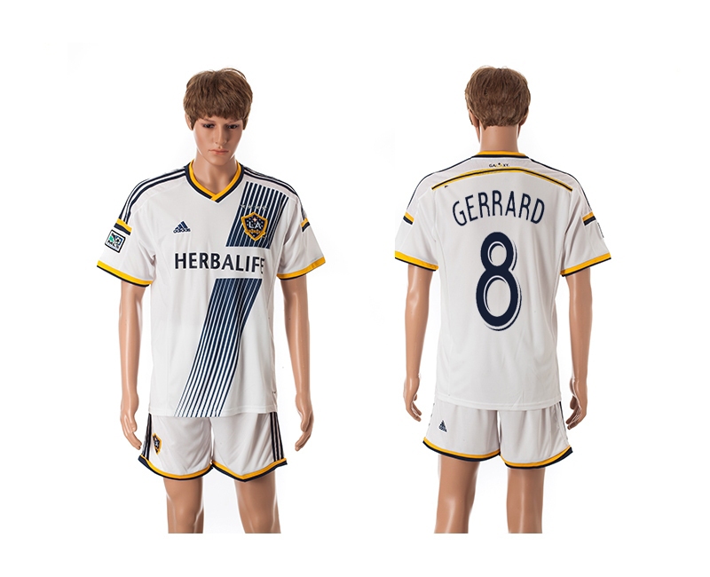 2015-16 Los Angeles Galaxy 8 Gerrard Home Jerseys