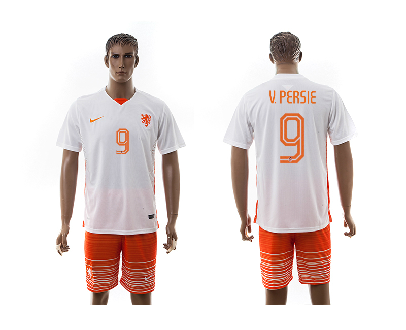 2015-16 Netherlands 9 V.Persie Away Jersey