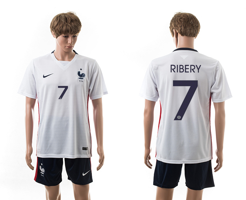 2015-16 France 7 Ribery Away Jersey