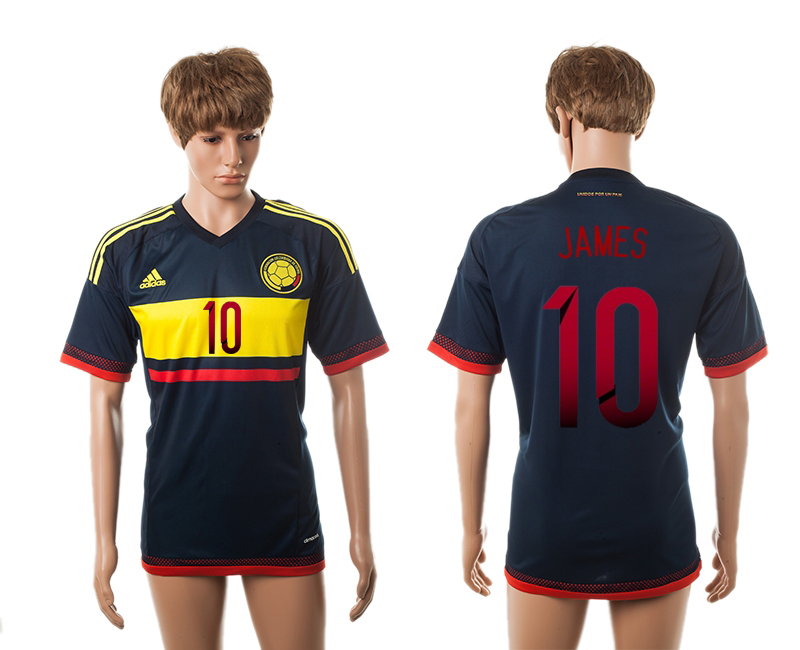 2015-16 Columbia 10 James Away Thailand Jersey
