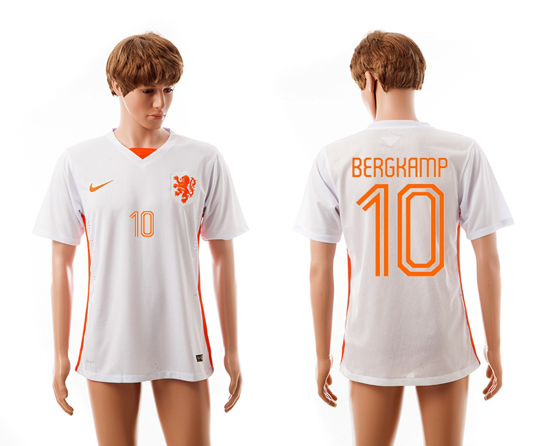 2015-16 Netherlands 10 Bergkamp Away Thailand Jersey
