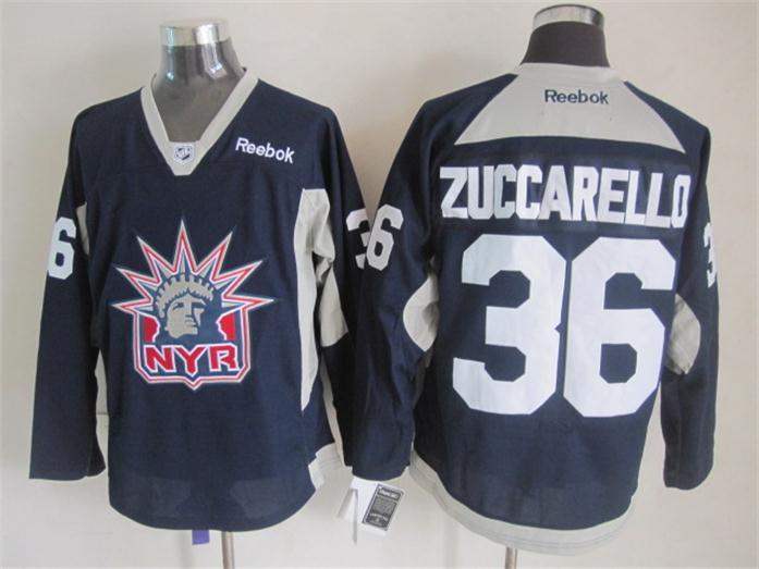 Rangers 36 Zuccarello Navy Blue Inaugural Statue of Liberty Throwback Jerseys - Click Image to Close