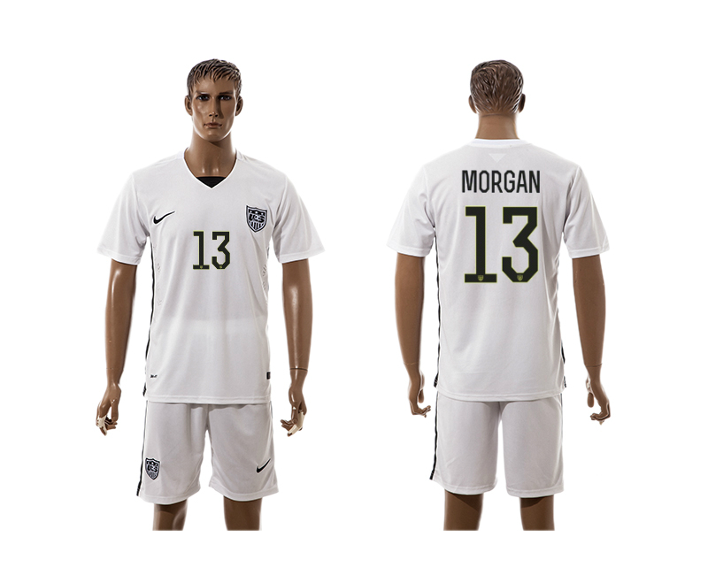 2015-16 USA 13 Morgan Home Jersey