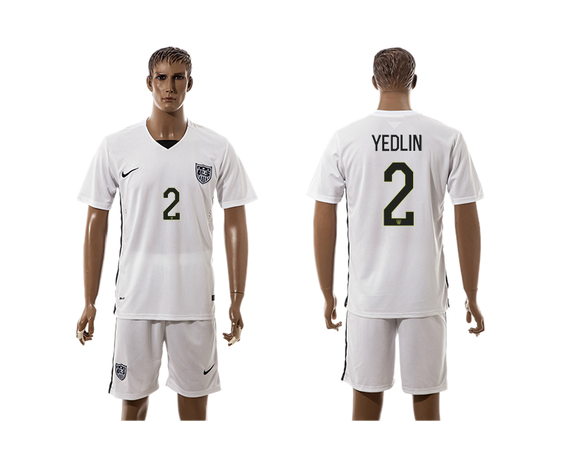 2015-16 USA 2 Yedlin Home Jersey 2015-16 USA 2 Yedlin Home Jersey