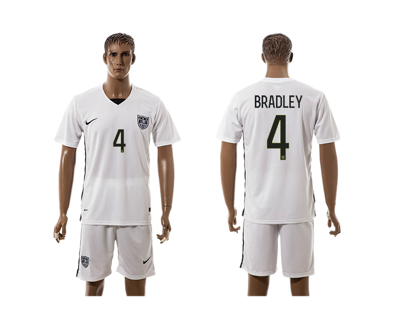 2015-16 USA 4 Bradley Home Jersey