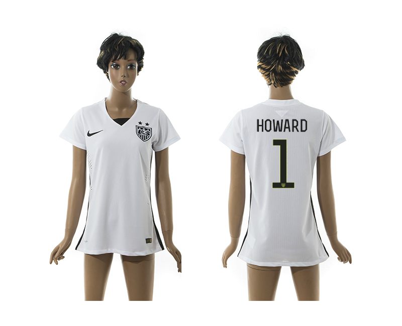 2015-16 USA 1 Howard Home Women Jersey
