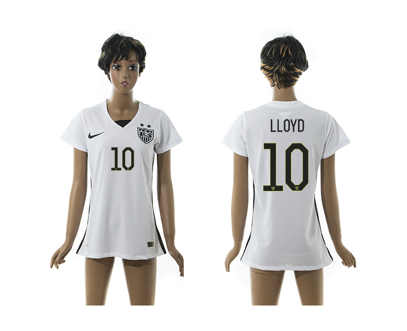 2015-16 USA 10 Lloyd Home Women Jersey