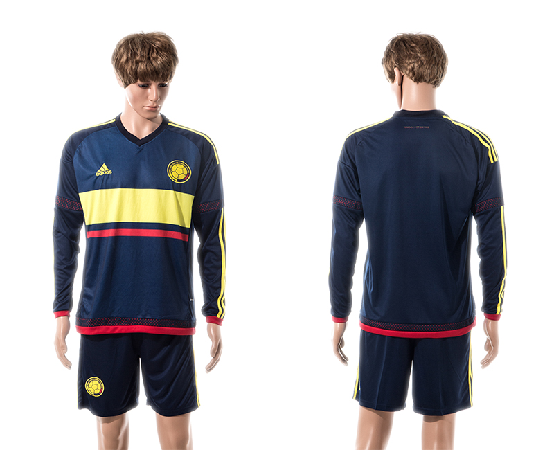 2015-16 Colombia Away Long Sleeve Jersey