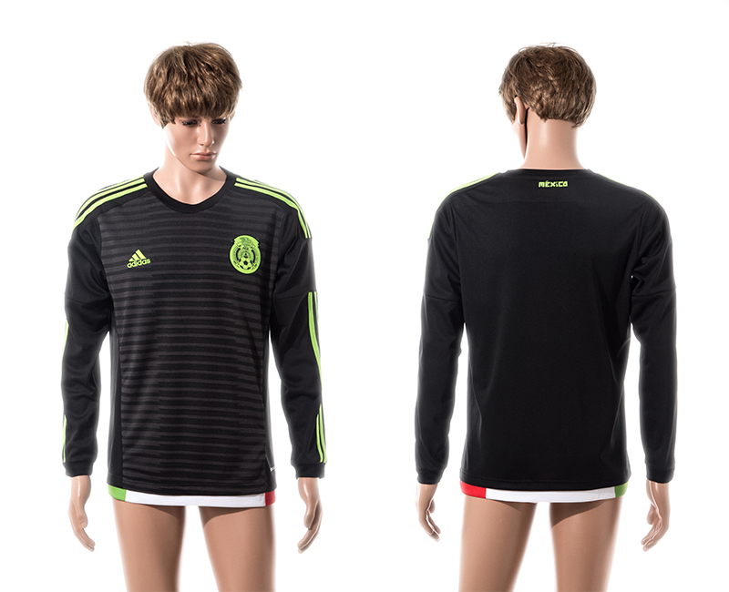 2015-16 Mexico Home Long Sleeve Thailand Jersey