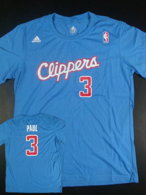 Clippers 3 Paul Blue Short Sleeve Men's T-Shirt
