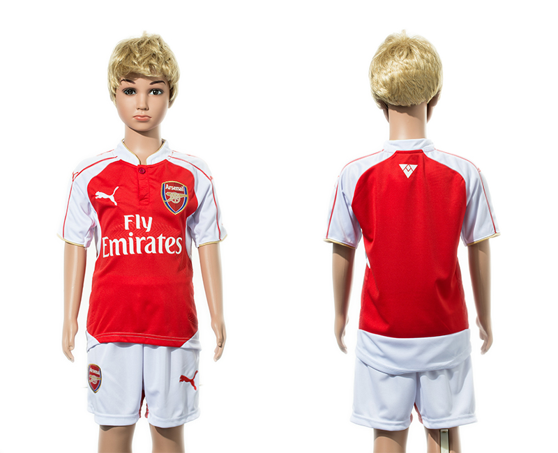 2015-16 Arsenal Home Youth Jersey