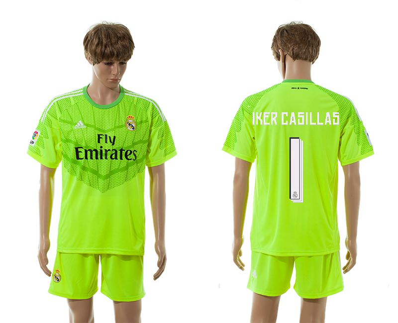 2015-16 Real Madrid Goalkeeper Jersey