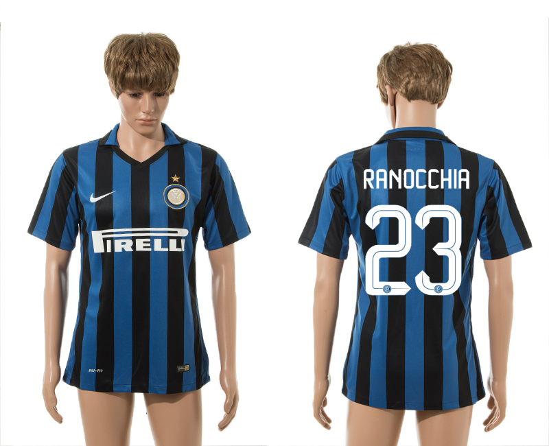 2015-16 Inter Milan 23 RANOCCHIA Home Thailand Jersey