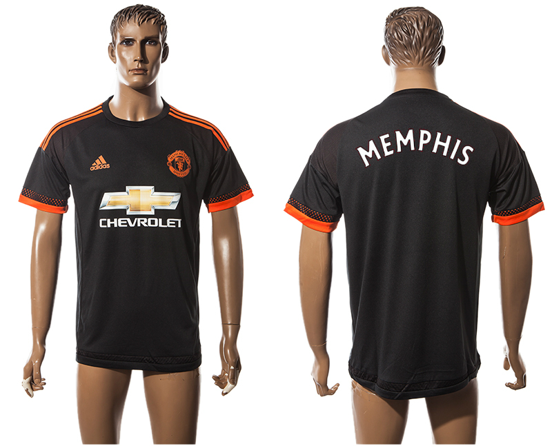 2015-16 Manchester United MEMPHIS Third Away Thailand Jersey