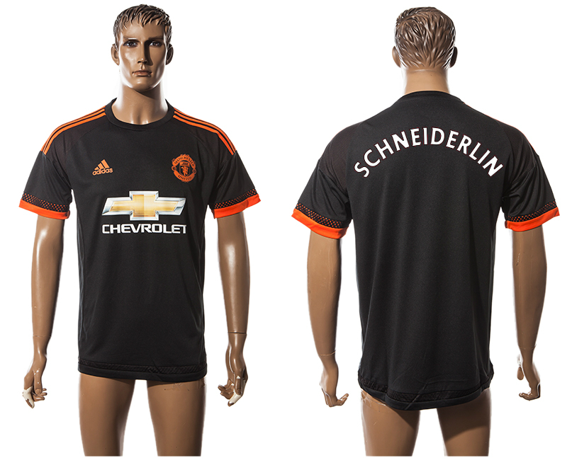 2015-16 Manchester United SCHNEIDERLIN Third Away Thailand Jersey