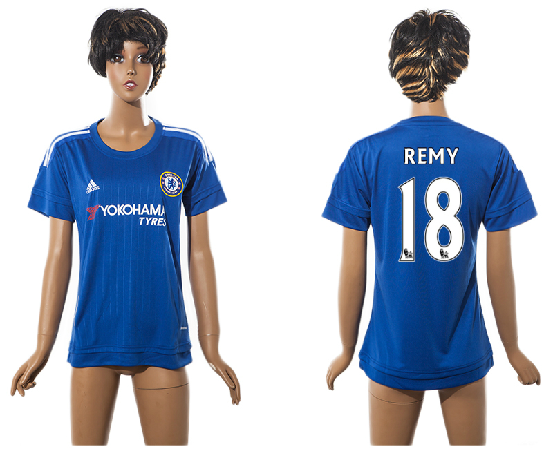 2015-16 Chelsea 18 REMY Home Women Jersey