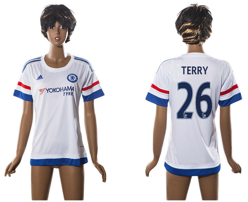 2015-16 Chelsea 26 TERRY Away Women Jersey