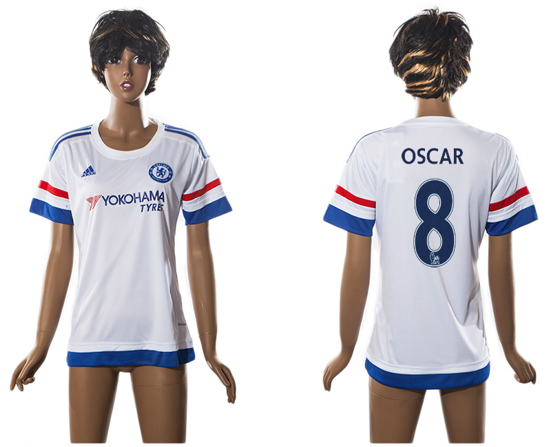2015-16 Chelsea 8 OSCAR Away Women Jersey