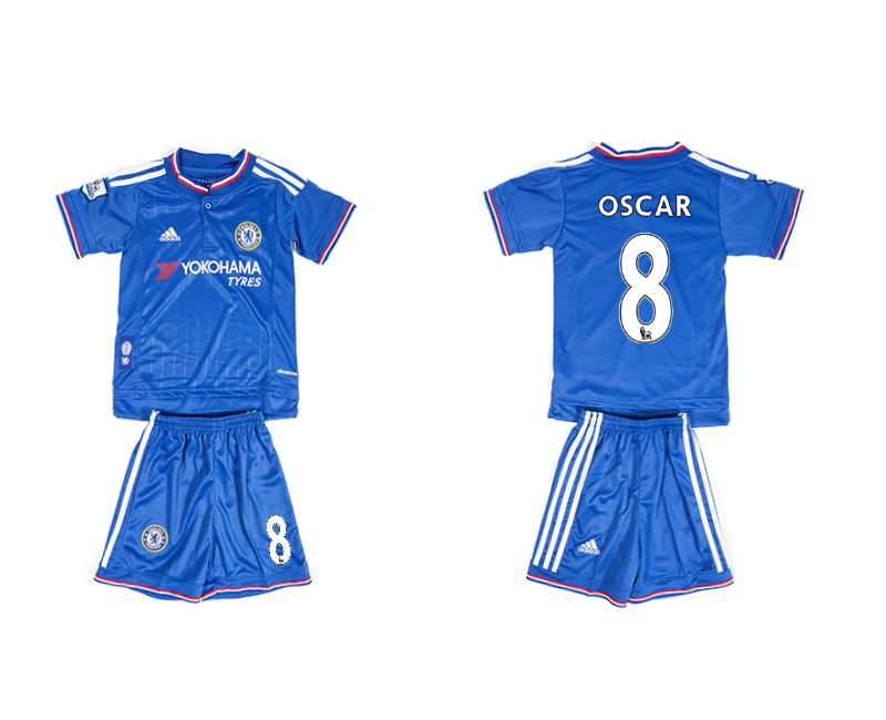2015-16 Chelsea 8 OSCAR Home Youth Jersey