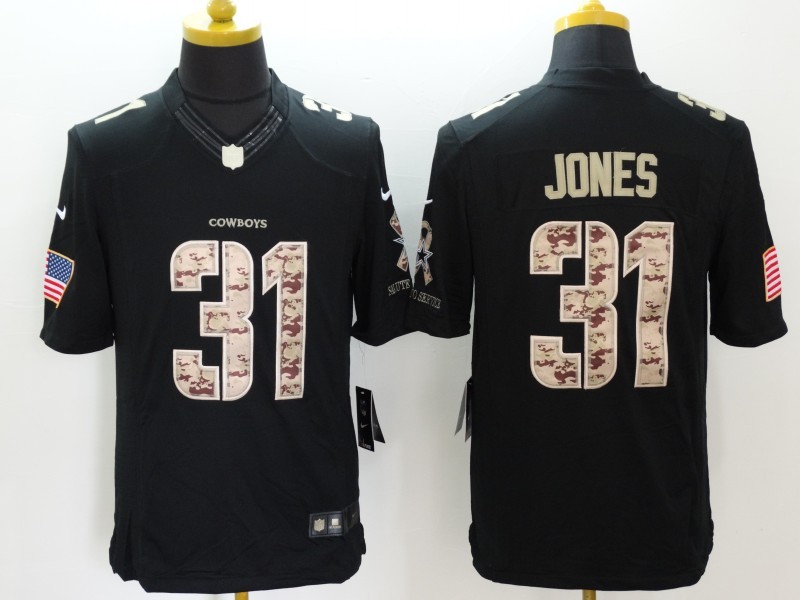 Nike Cowboys 31 Byron Jones Black Salute To Service Limited Jersey Nike Cowboys 31 Byron Jones Black Salute To Service Limited Jersey