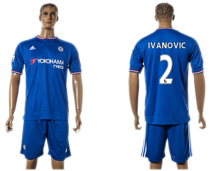 2015-16 Chelsea 2 IVANOVIC Home Jersey