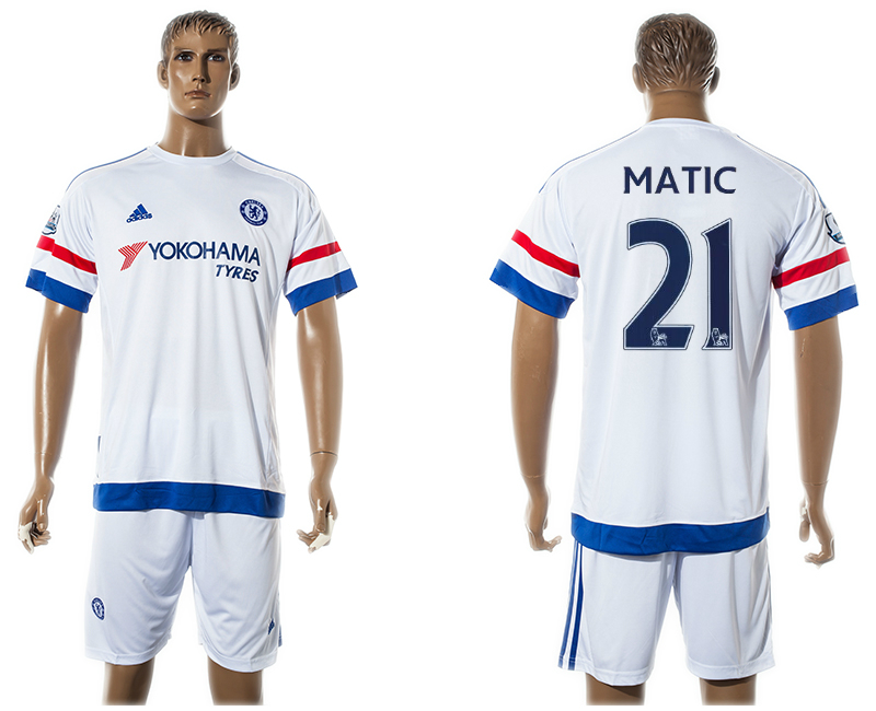 2015-16 Chelsea 21 MATIC Away Jersey