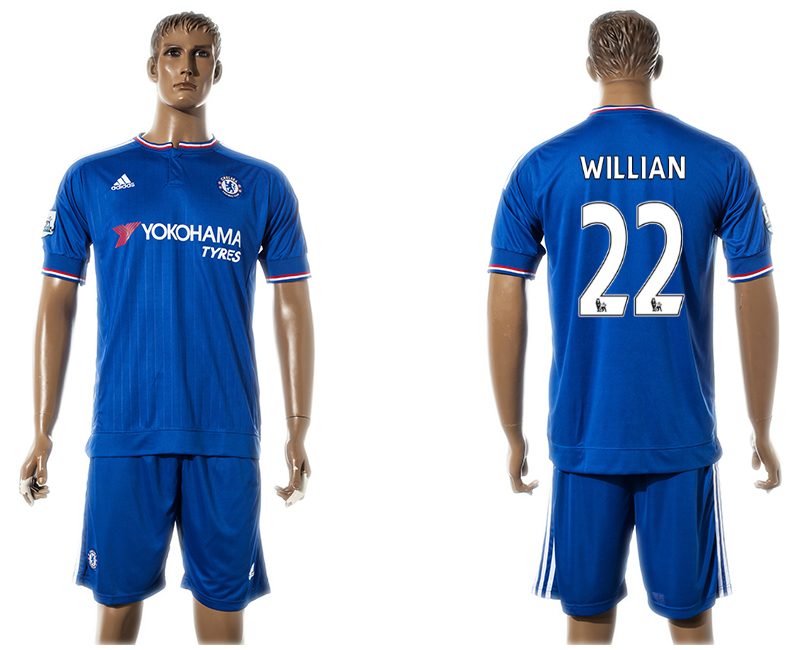 2015-16 Chelsea 22 WILLIAN Home Jersey 2015-16 Chelsea 22 WILLIAN Home Jersey
