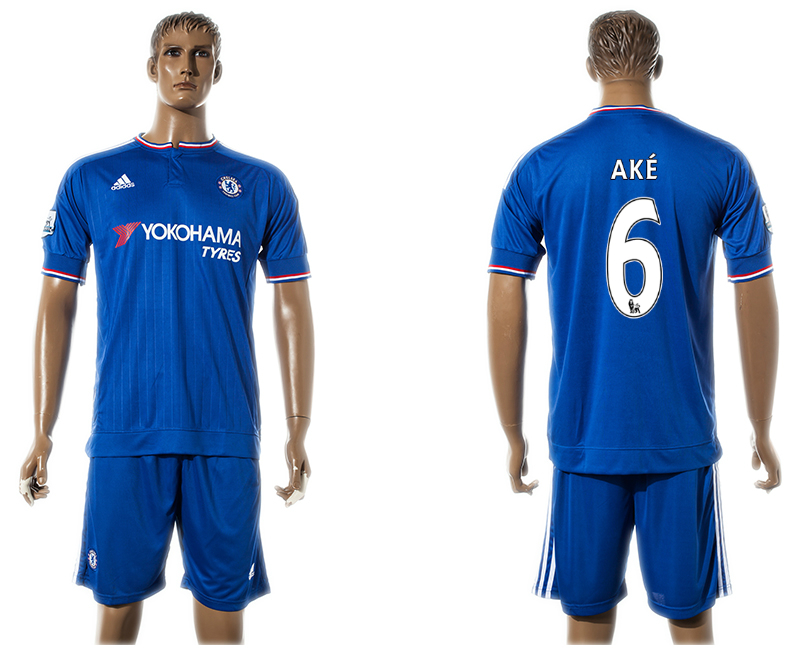 2015-16 Chelsea 6 AKE Home Jersey