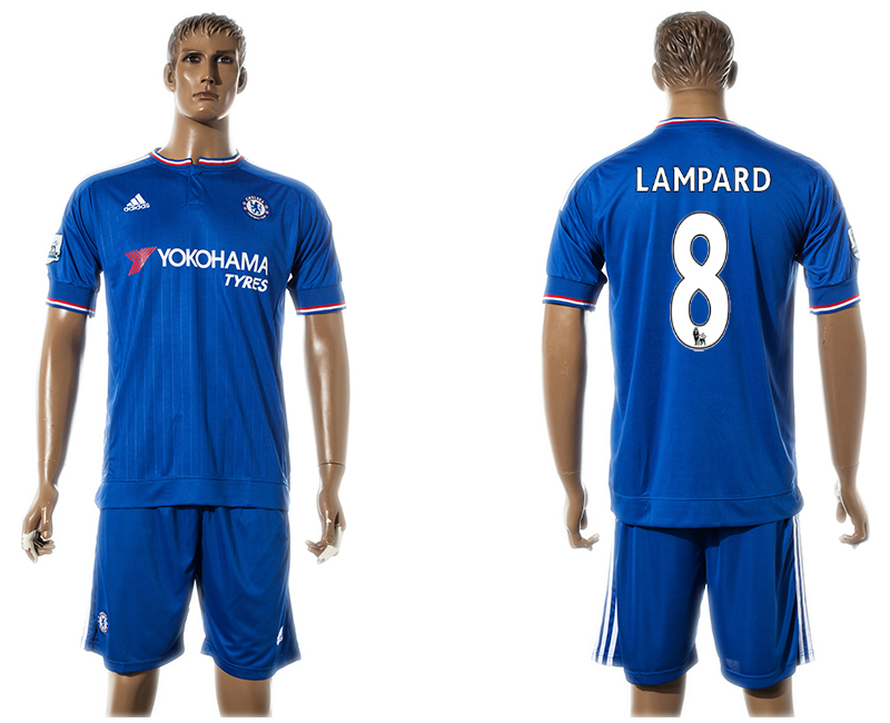 2015-16 Chelsea 8 LAMPARD Home Jersey