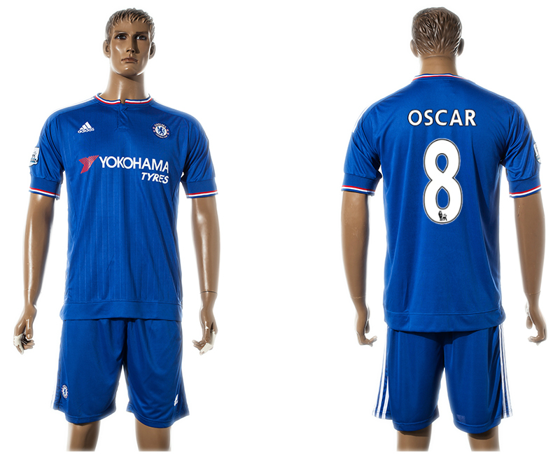 2015-16 Chelsea 8 OSCAR Home Jersey