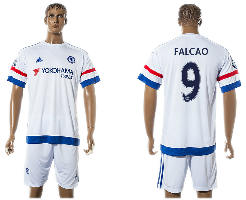 2015-16 Chelsea 9 FALCAO Away Jersey