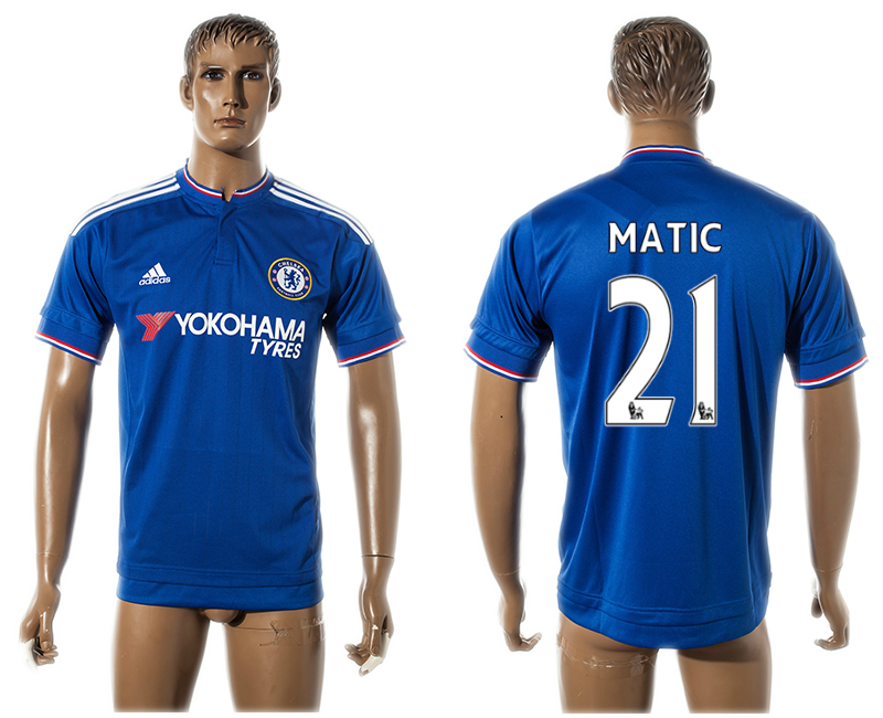 2015-16 Chelsea 21 MATIC Home Thailand Jerseys