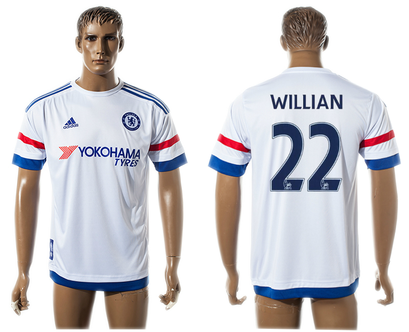 2015-16 Chelsea 22 WILLIAN Away Thailand Jerseys