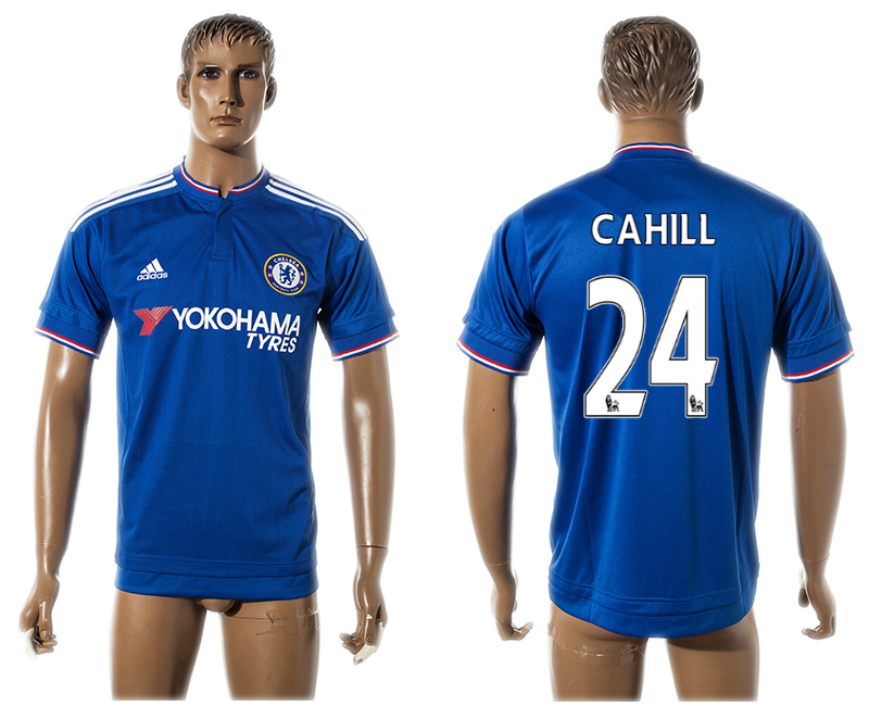 2015-16 Chelsea 24 CAHILL Home Thailand Jerseys