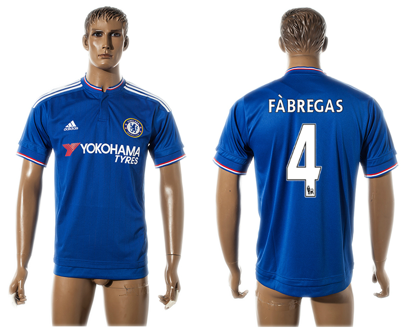 2015-16 Chelsea 4 FABREGAS Home Thailand Jerseys