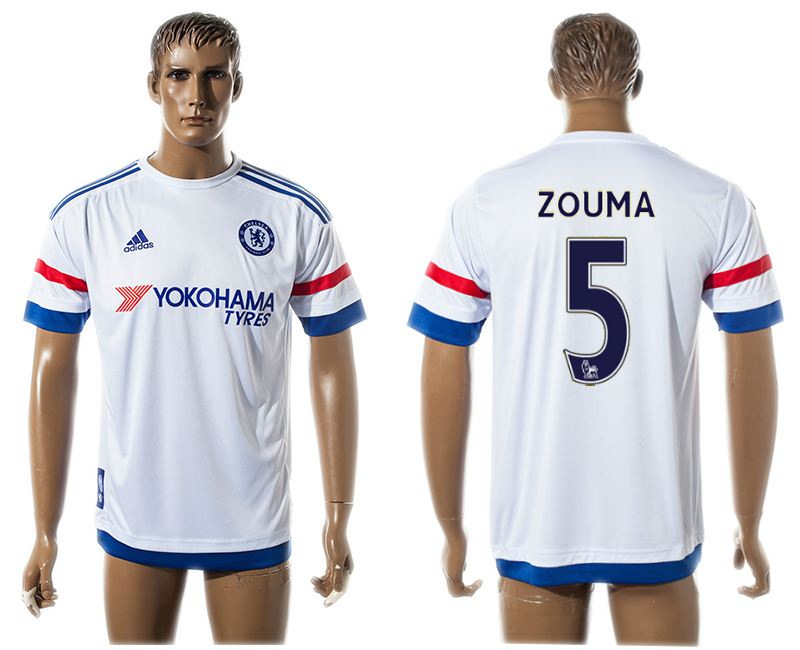 2015-16 Chelsea 5 ZOUMA Away Thailand Jerseys