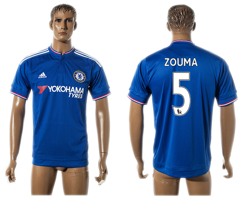 2015-16 Chelsea 5 ZOUMA Home Thailand Jerseys