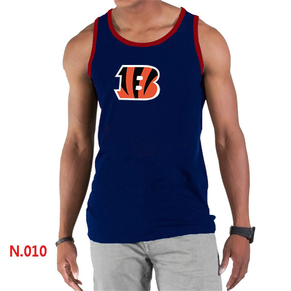 Nike Bengals Sideline Legend Logo men Tank Top D.Blue - Click Image to Close