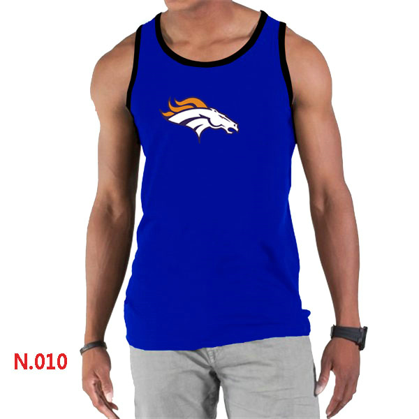 Nike Broncos Sideline Legend Logo men Tank Top Blue