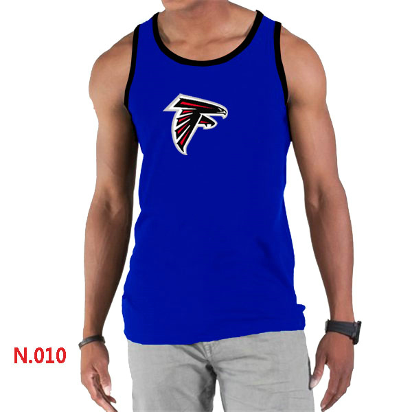 Nike Falcons Sideline Legend Logo men Tank Top Blue