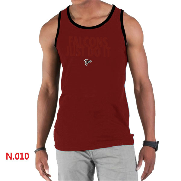 Nike Falcons Sideline Legend Logo men Tank Top Red2