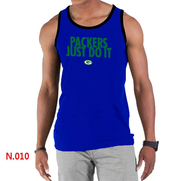 Nike Packers Sideline Legend Logo men Tank Top Blue3