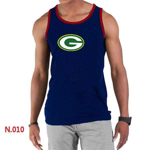 Nike Packers Sideline Legend Logo men Tank Top D.Blue