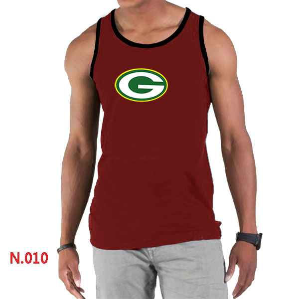 Nike Packers Sideline Legend Logo men Tank Top Red