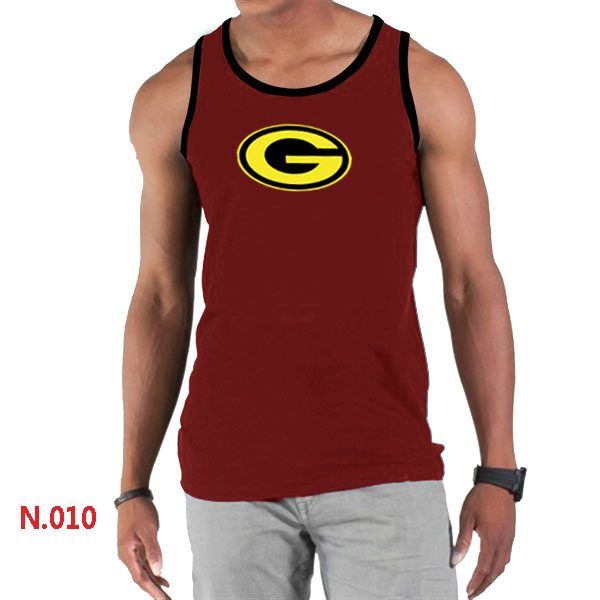 Nike Packers Sideline Legend Logo men Tank Top Red2