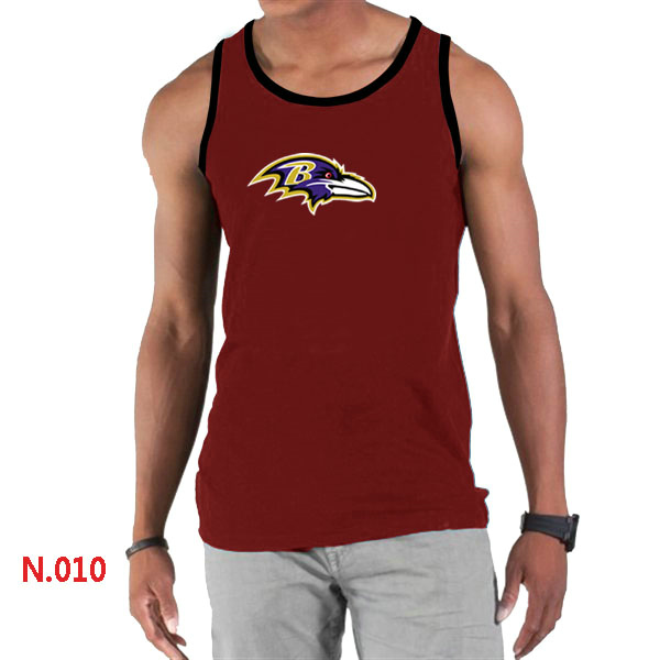 Nike Ravens Sideline Legend Logo men Tank Top Red