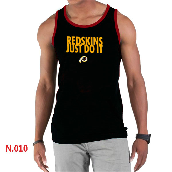 Nike Redskins Sideline Legend Logo men Tank Top Black2 - Click Image to Close