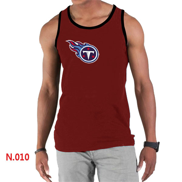 Nike Titans Sideline Legend Logo men Tank Top Red
